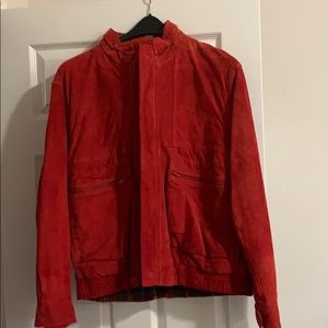 Vintage suede London Fog - bomber jacket style